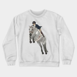 Dapple Grey Hunter Jumper Crewneck Sweatshirt